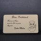 Preview: Breakfast board with ".Mum and Dad wish you a good appetite"